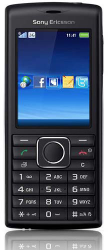 Sony Ericsson J108i Cedar O2 Black / Silver