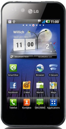 LG P970 Optimus Black Black