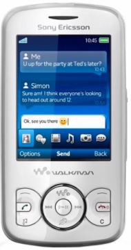 Sony Ericsson W100i Spiro White Out