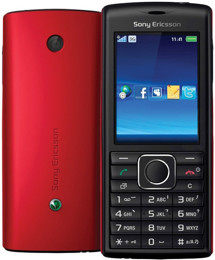 Sony Ericsson J108i Cedar O2 Black / Red