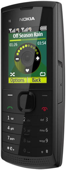 Nokia X1-01 Nokia Dual SIM Dark Grey