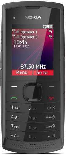 Nokia X1-01 Nokia Dual SIM Red