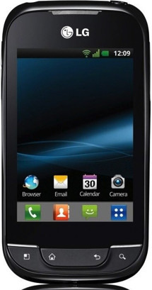 LG P690 Optimus NET Black