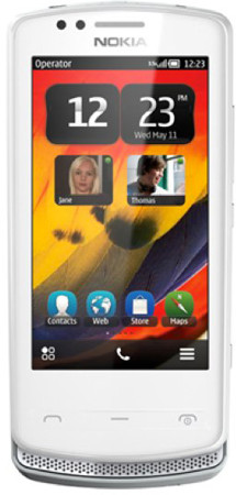 Nokia 700 Zeta Silver / White