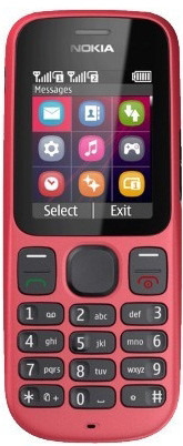 Nokia 101 Coral Red