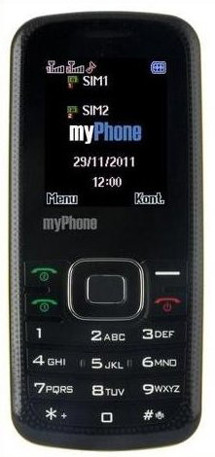 myPhone 3020i Bueno Black / Yellow