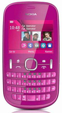 Nokia Asha 200 Pink