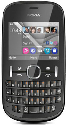 Nokia Asha 201 Graphite