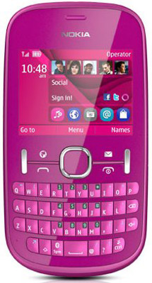 Nokia Asha 201 Pink