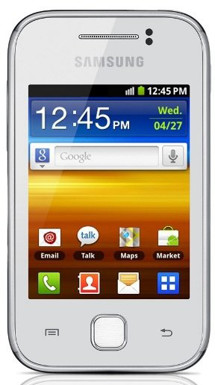 Samsung S5360 Galaxy Y Pure White
