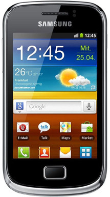 Samsung S6500 Galaxy Mini 2 Modern Black (GT-S6500XKAXEZ)