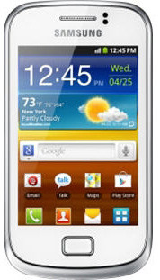 Samsung S5300 Galaxy Pocket White