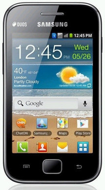 Samsung S6802 Galaxy Ace Duos Metallic Black (GT-S6802HKAETL)