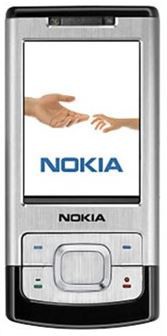 Nokia 6500 Slide Silver Black