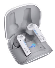 ASUS ROG Cetra True Wireless sluchátka s potlačením hluku bílá - PROMO