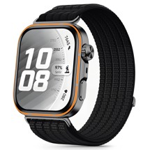 Tech-Protect Nylonový řemínek pro Huawei Watch Fit 3 / 4 / 4 Pro / 5 / 5 Pro černý