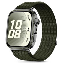 Tech-Protect Nylonový řemínek pro Huawei Watch Fit 3 / 4 / 4 Pro / 5 / 5 Pro zelený