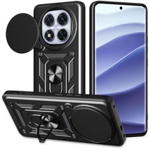 Tech-Protect CamShield zadní kryt s krytkou kamery / stojánkem pro Xiaomi Redmi Note 14 Pro 5G / POCO X7 5G černý