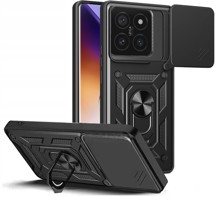 Tech-Protect CamShield zadní kryt s krytkou kamery / stojánkem pro Xiaomi 14T Pro černý