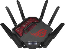 ASUS ROG Rapture GT-BE19000 router s podporou WI-Fi 7 černý