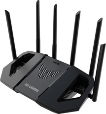 ASUS TUF Gaming BE6500 herní router s podporou Wi-Fi 7 černý