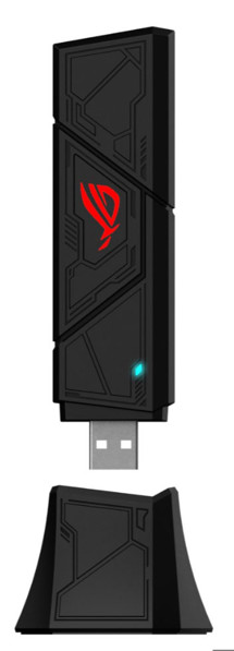 ASUS ROG USB-BE92 adaptér s podporou Wi-Fi 7 černý