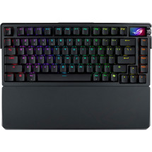 ASUS ROG AZOTH EXTREME (ROG NX Snow / PBT) – US bezdrátová mechanická klávesnice černá - poškozený obal
