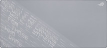 ASUS ROG Scabbard II Arctic Gray XXL velkoplošná herní podložka pod myš bílá
