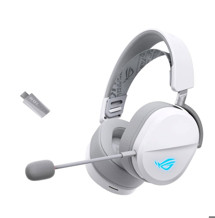 ASUS ROG PELTA bezdrátová herní sluchátka bílé