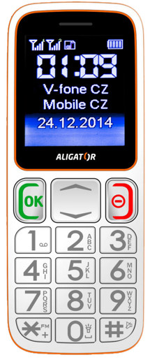 Aligator A320 Senior White / Orange