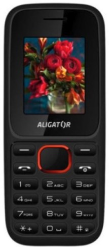 Aligator D200 Dual-SIM Black / Red