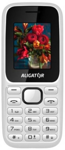 Aligator D200 Dual-SIM White / Black