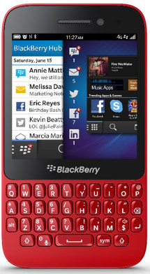 BlackBerry Q5 Red