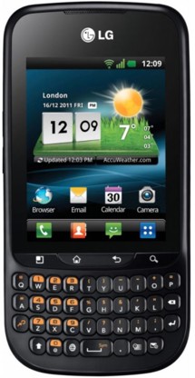 LG C660 Optimus QWERTY Black