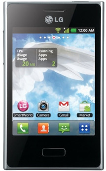 LG E400 Optimus L3 White