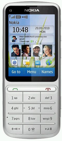 Nokia C3-01.5 Silver