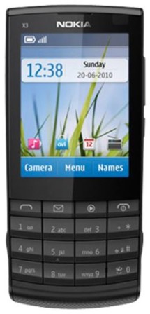 Nokia X3-02.5 Dark Metal