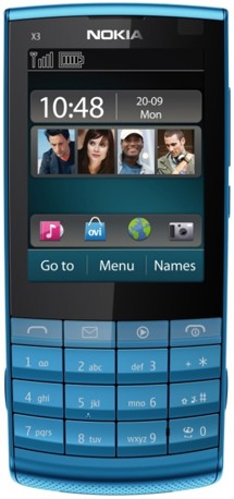 Nokia X3-02.5 Petrol Blue