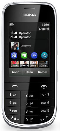 Nokia Asha 202 Dark Grey