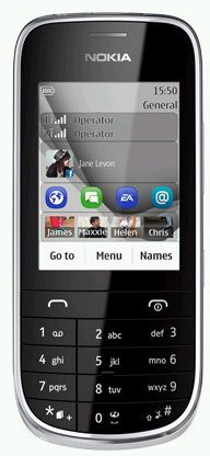 Nokia Asha 202 Silver White