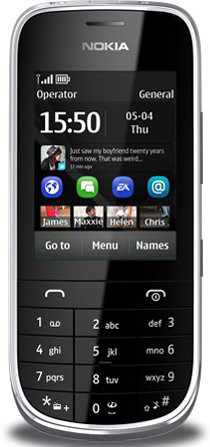 Nokia Asha 203 Dark Grey