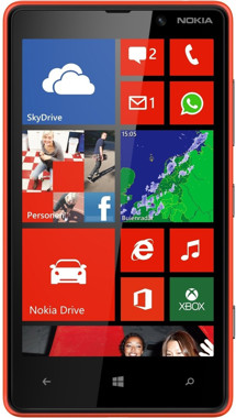 Nokia Lumia 820 Red