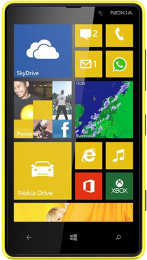 Nokia Lumia 820 Yellow
