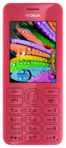 Nokia Asha 206 Magenta