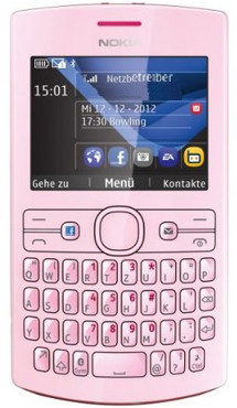Nokia Asha 205 Magenta / Soft Pink