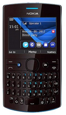 Nokia Asha 205 Cyan / Dark Rose