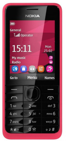 Nokia 301 Magenta