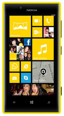 Nokia Lumia 720 Yellow