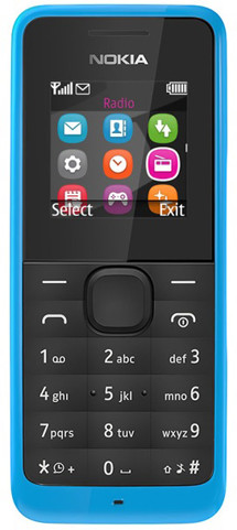 Nokia 105 Cyan