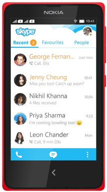 Nokia X Dual-SIM Bright Red